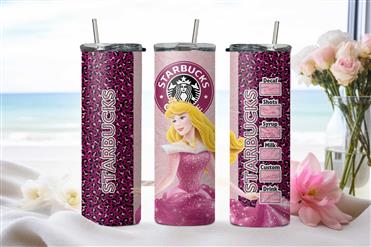 Starbucks Coffee Aurora Pink Leopard